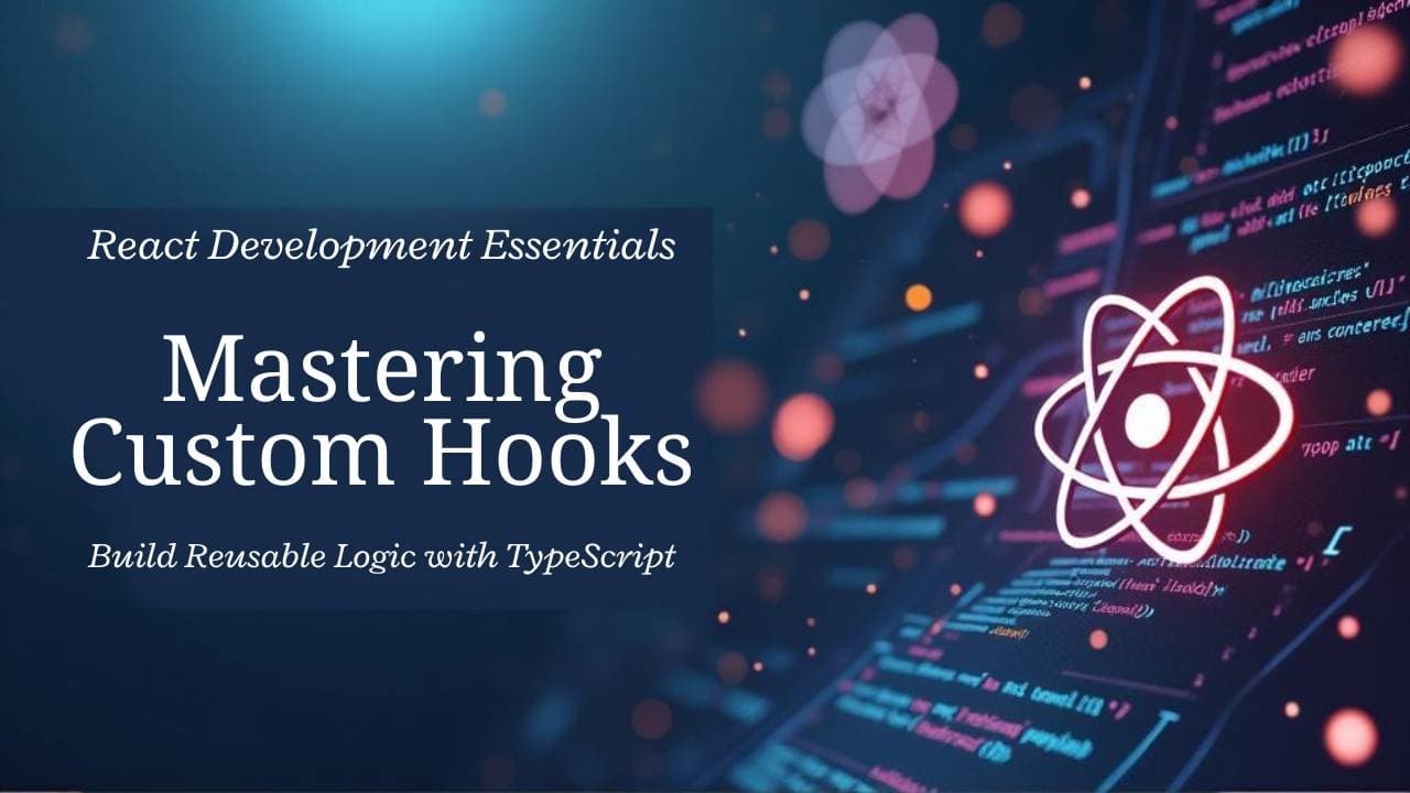 Mastering Custom React Hooks: Building Reusable Logic with TypeScript