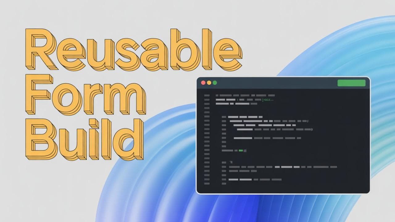 Building a Reusable Form System with React Hook Form + Zod and TypeScript